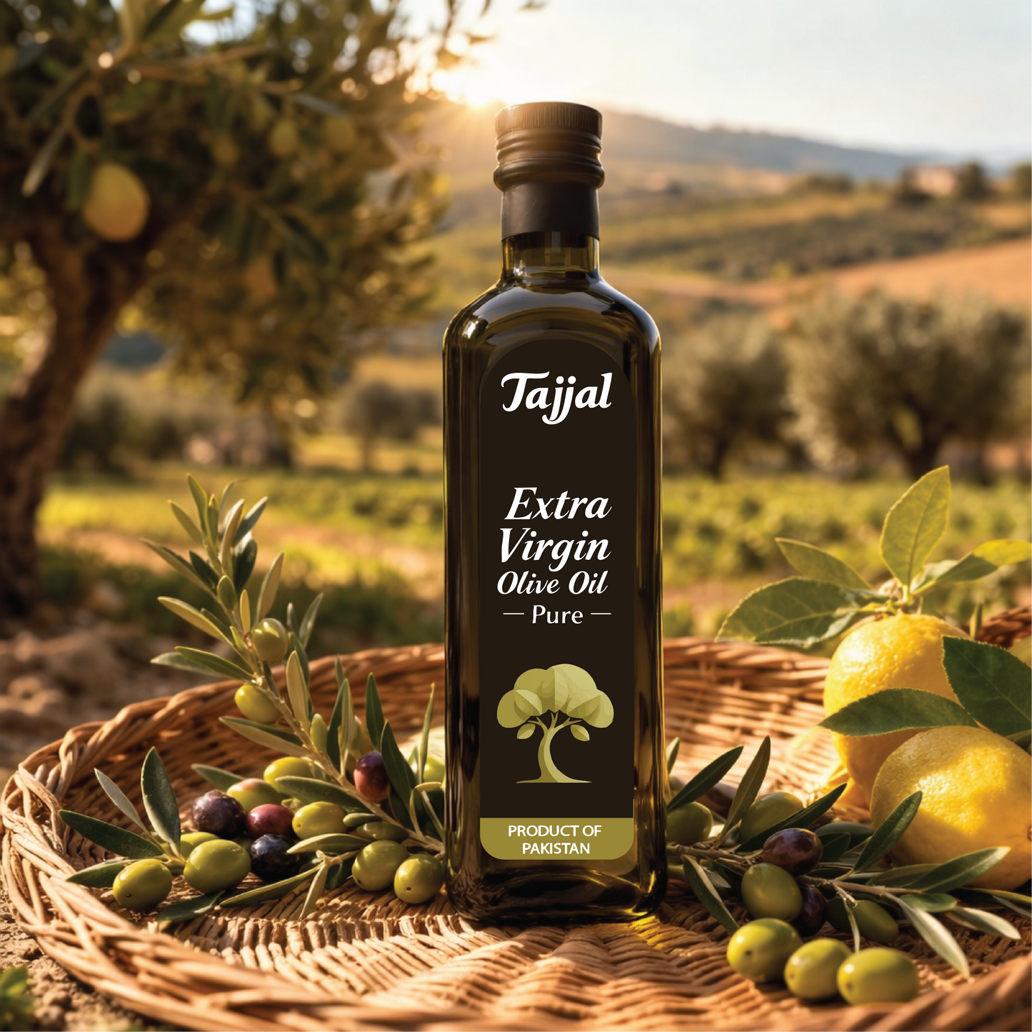 Organic Extra Virgin Olive Oil - Glass Packing